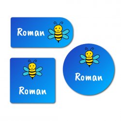 Etichete cu nume termoadezive set GRĂDINIȚĂ (42 buc.)