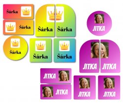 FOTONAŽEHLOVAČKY sada DO ŠKOLKY (42ks)