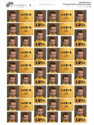 AUTOCOLANTE FOTO SET 4YOU (36 buc.)