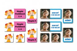 ETICHETE TERMOADEZIVE FOTO SET 4YOU (36 buc.)