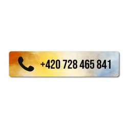 Set PERSONAL 47x10 mm (48 buc.)