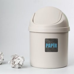 Autocolante pentru DEȘEURI SORTATE 60 mm (6 buc.)