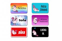 Nažehlovací MINI UNICORN 25x15mm (55ks)