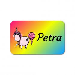 MINI UNICORN termoadezive 25x15 mm (55 buc.)