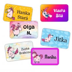 MINI UNICORN termoadezive 25x15 mm (55 buc.)