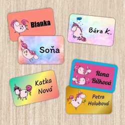 MINI UNICORN termoadezive 25x15 mm (55 buc.)