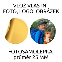 25mm FOTOSAMOLEPKA (30ks)