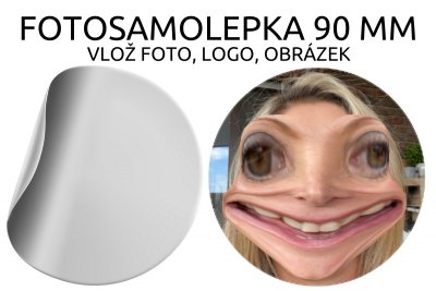 90 mm AUTOCOLANT FOTO (2 buc.)