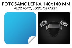 140x140 mm AUTOCOLANT FOTO (1 buc.) 
