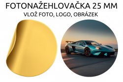 25 mm ETICHETĂ TERMOADEZIVĂ FOTO (30 buc.)