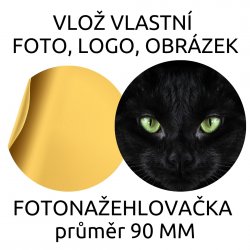 90 mm ETICHETĂ TERMOADEZIVĂ FOTO (2 buc.)