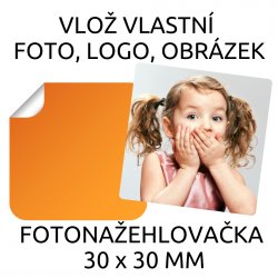 30x30 mm ETICHETĂ TERMOADEZIVĂ FOTO (20 buc.)