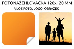 SA - 120x120 mm ETICHETĂ TERMOADEZIVĂ FOTO (1 buc.)