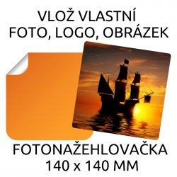 140x140 mm ETICHETĂ TERMOADEZIVĂ FOTO (1 buc.)