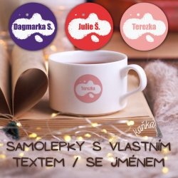 KAŇKA samolepky 30mm (20ks)