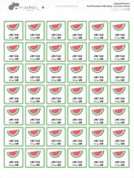 SUPEREROINĂ etichete MINI 22x22 mm (42 buc.)