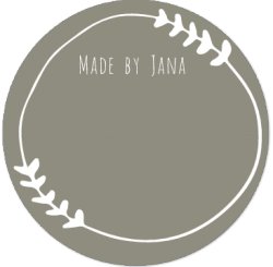 POPISOVATELNÝ štítek LIST 44mm (12ks)