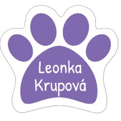 TLAPKA jmenovka 28x25mm (24ks)